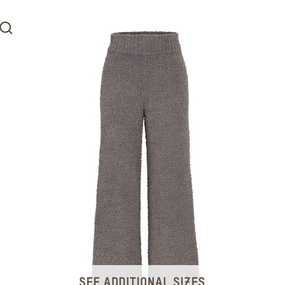 SKIMS Other - SKIMS COZY KNIT PANTS IN SMOKE